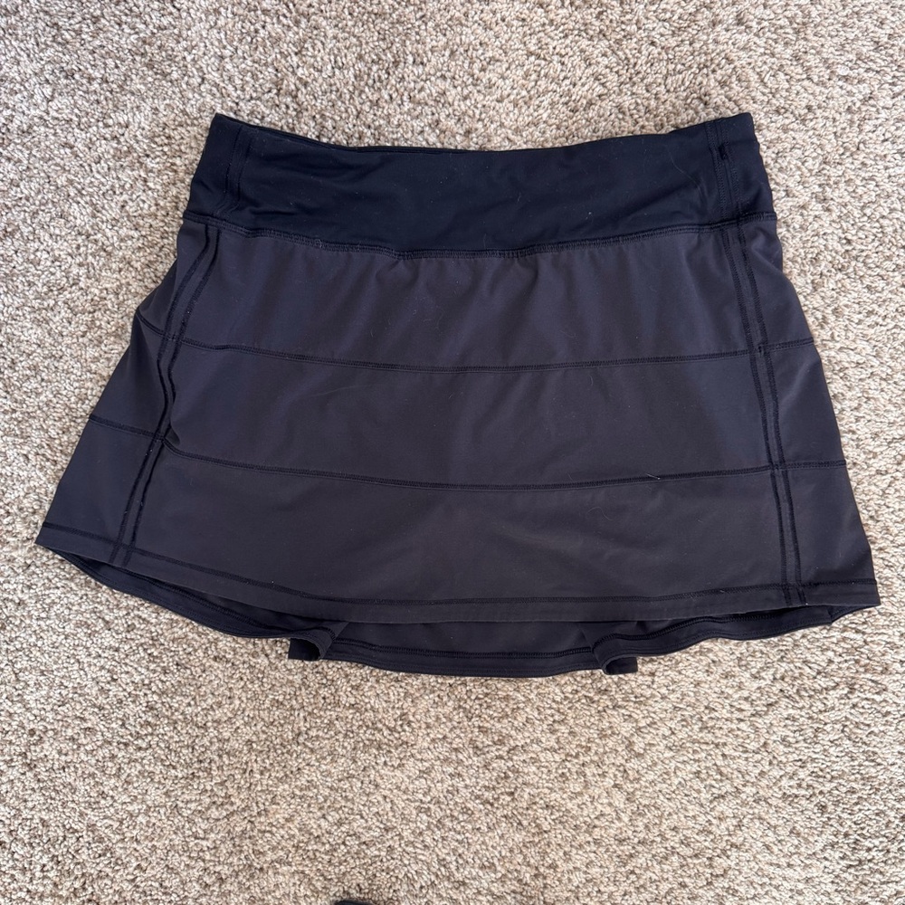Black Tennis Skirt